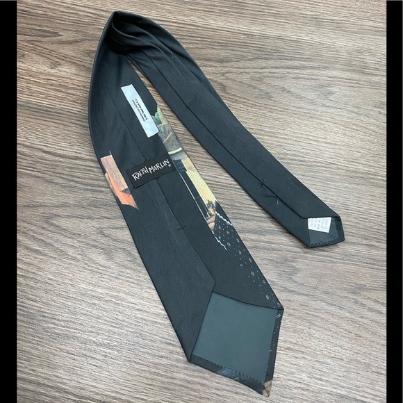 Ralph Marlin American Gothic Pattern Tie - Picture 2 of 4